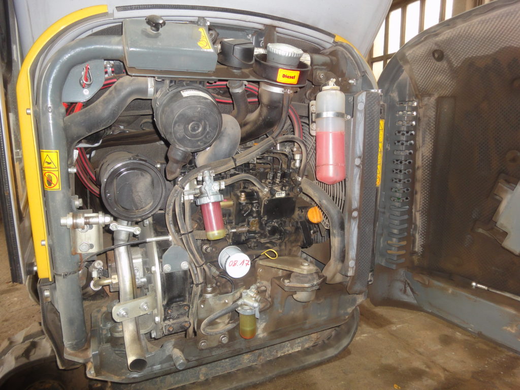 Reparatur Kettenbagger