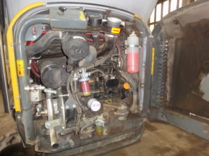 Reparatur Kettenbagger