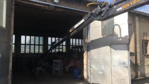 Reparatur Rotator, Hydraulikschläuche
