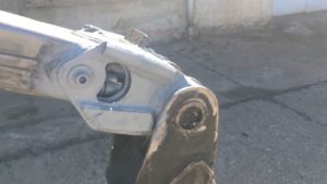 Reparatur Rotator, Hydraulikschläuche