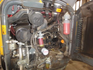 Wartung Minibagger