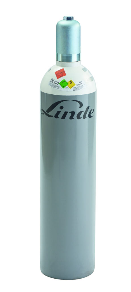 Sauerstoffflasche Linde