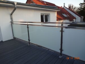 Schlosserei & Metallbau Kindel - Metallbau Glas-Geländer (6)